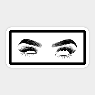 Eye Rolling Sticker